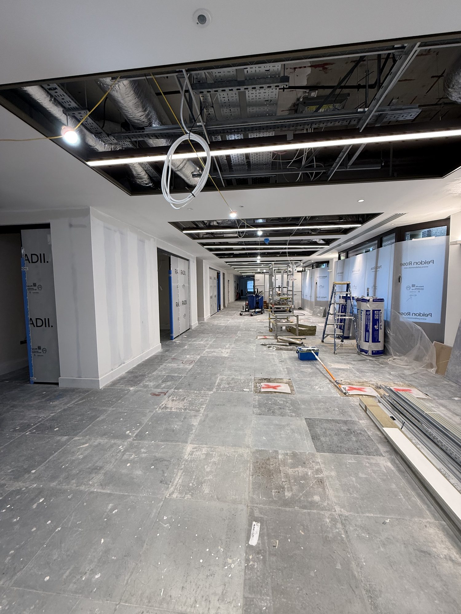 Commercial corridor mid-strip